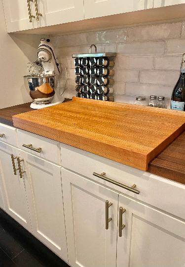 Mountain Cherry Pastry Board, Dough Board, Large Over Counter Cutting -  billscustombuilds