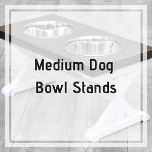 Medium Dog Bowl Stands