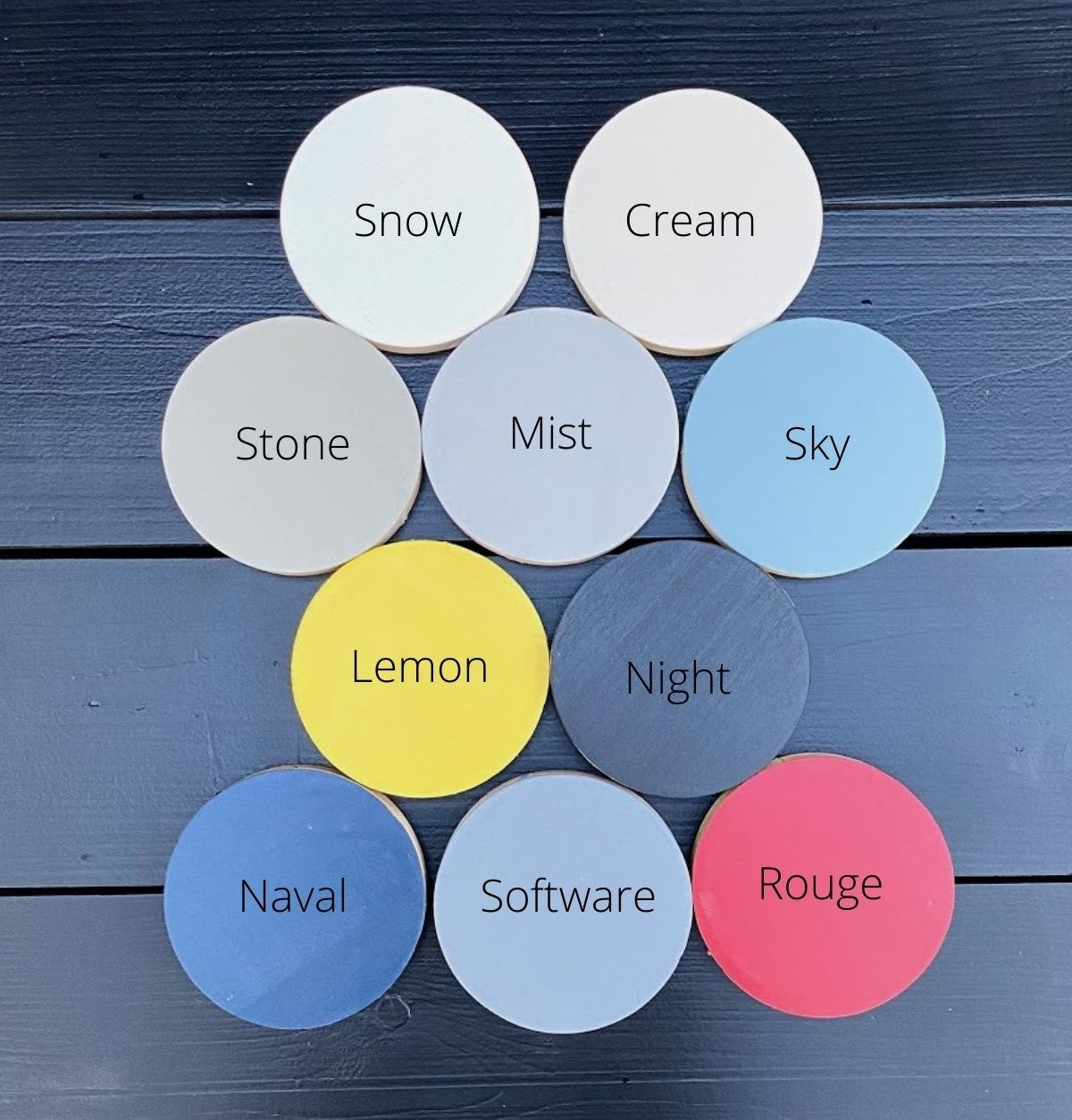 Small Elevated Dog Bowl Stand - Trestle Farmhouse Table - Three Bowl Stand