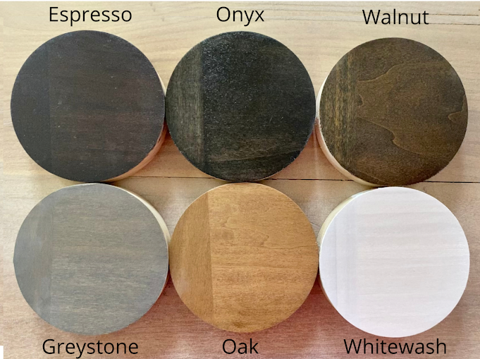 Medium Elevated Dog Bowl Stand - Trestle Farmhouse Table - Three Bowl Stand