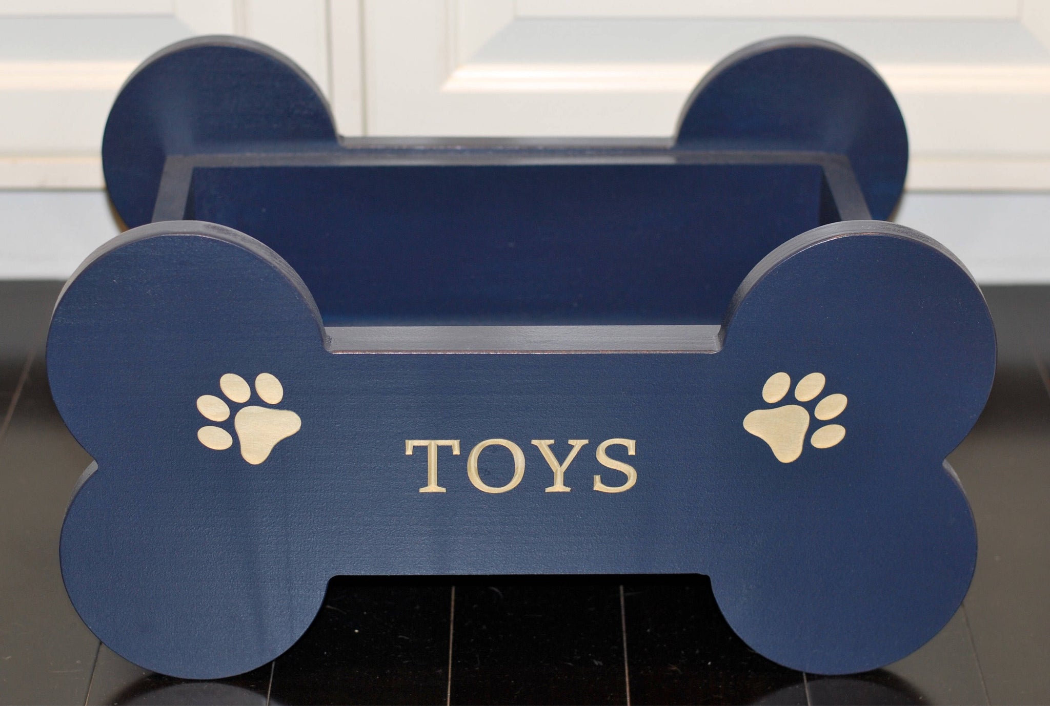 Personalized Dog Toy Box - billscustombuilds