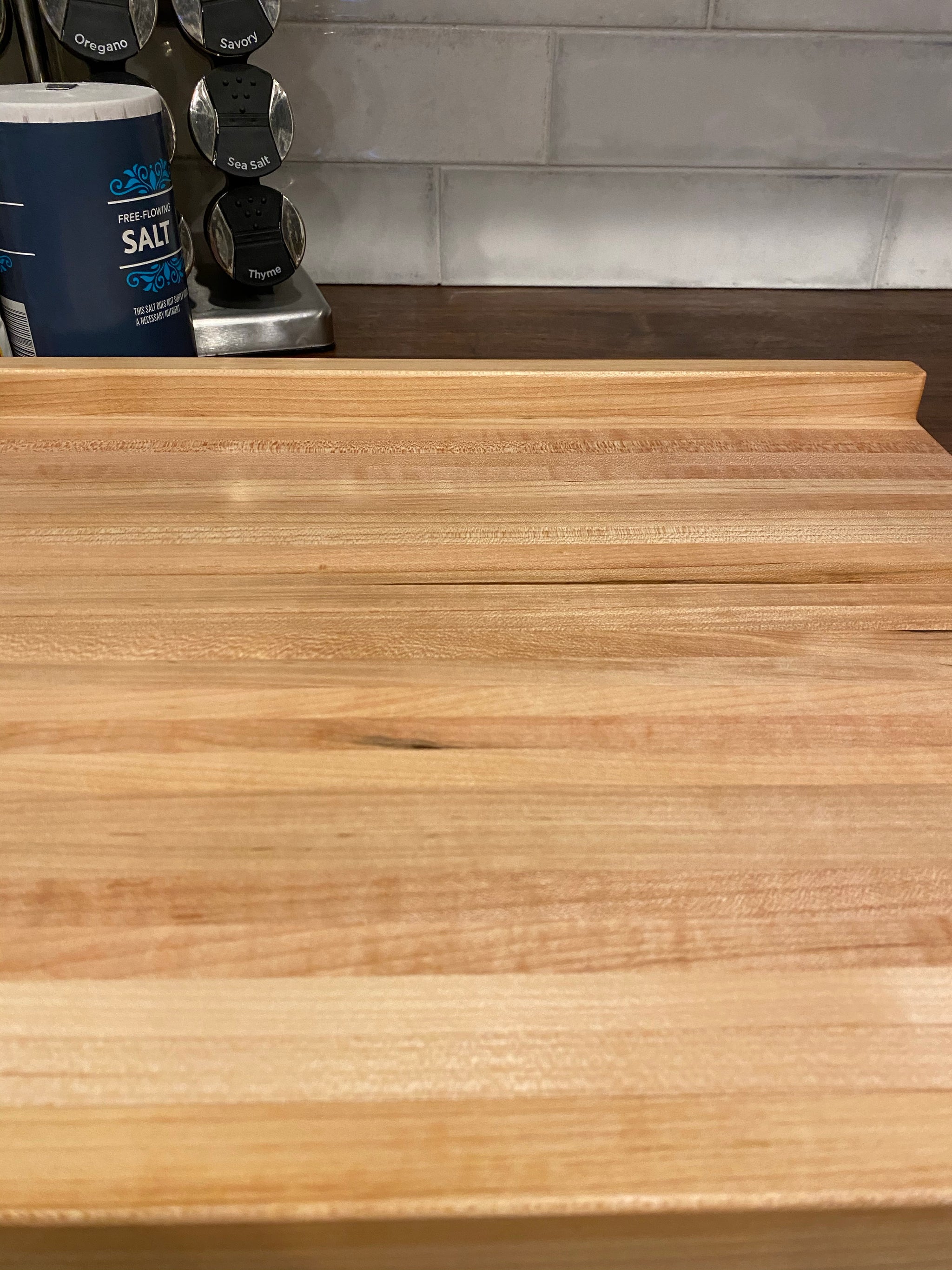 Walnut Pastry Board, Large Over Counter Cutting Board - billscustombuilds